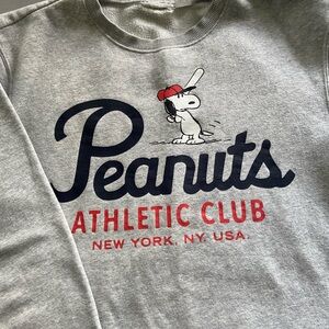 Small, Grey Peanuts 🥜 sweat shirt comfy